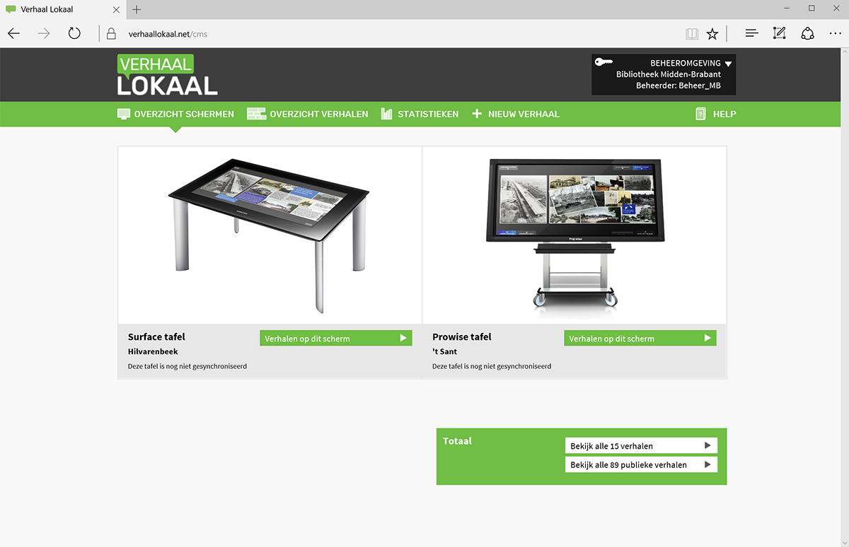 Your stories on display where and whenever you want